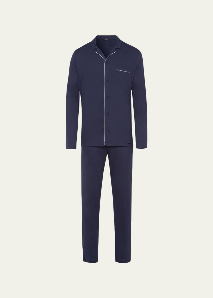 Hanro Men's Night & Day Knit Pajama Set