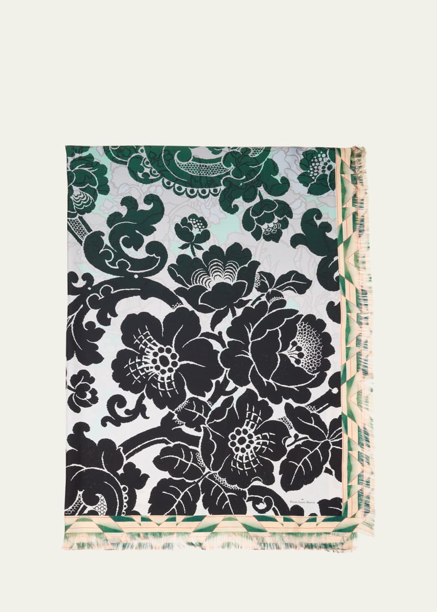 Pierre-Louis Mascia Mascia Aloe Ultrawash Silk Scarf