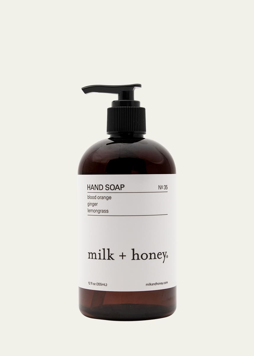milk + honey No. 35 Hand Soap, 12 oz.