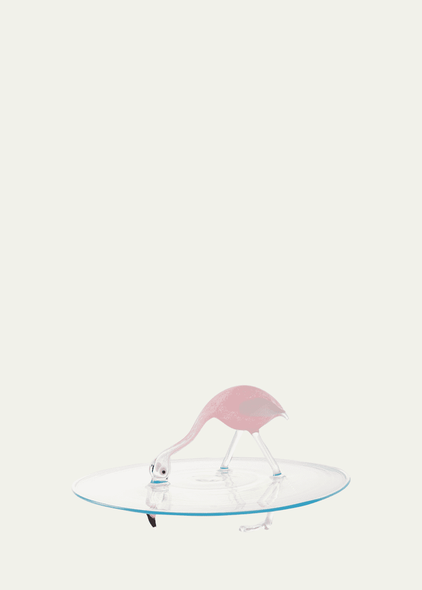 Massimo Lunardon Flamingo Cake Plate