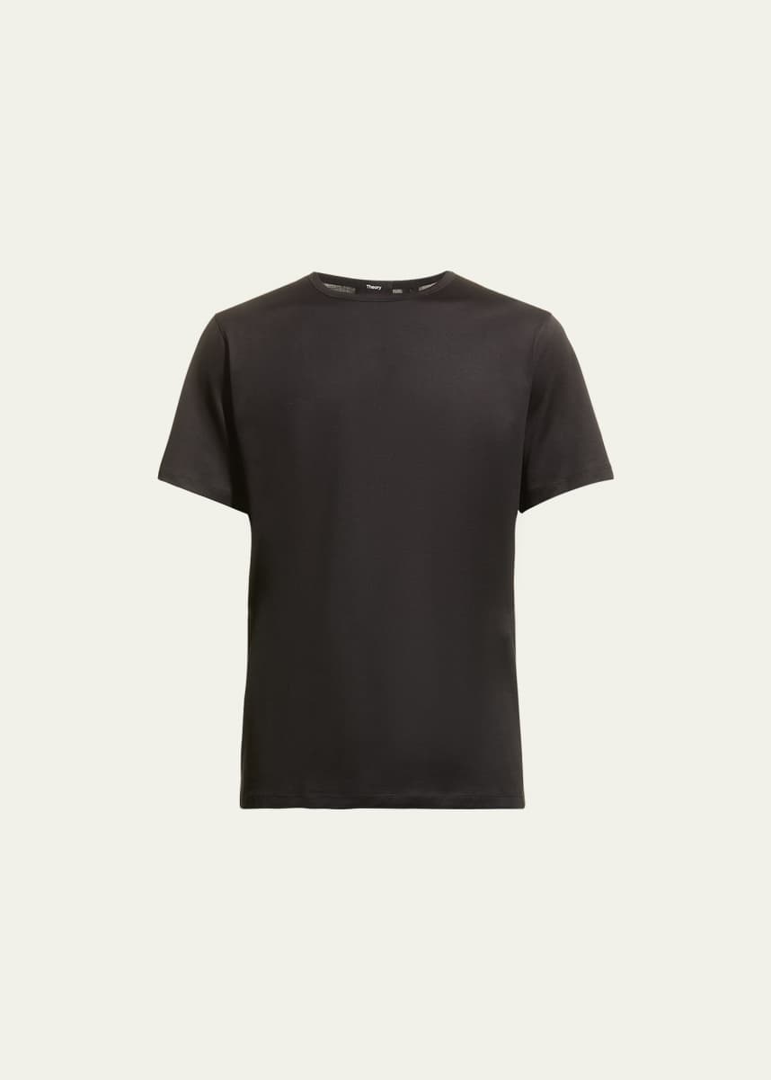 Theory Men's Precise Luxe Cotton Short-Sleeve Tee