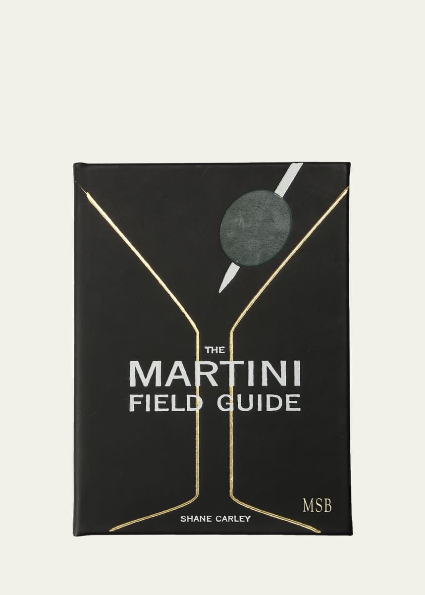 Graphic Image "Martini Field Guide" Book, Personalized