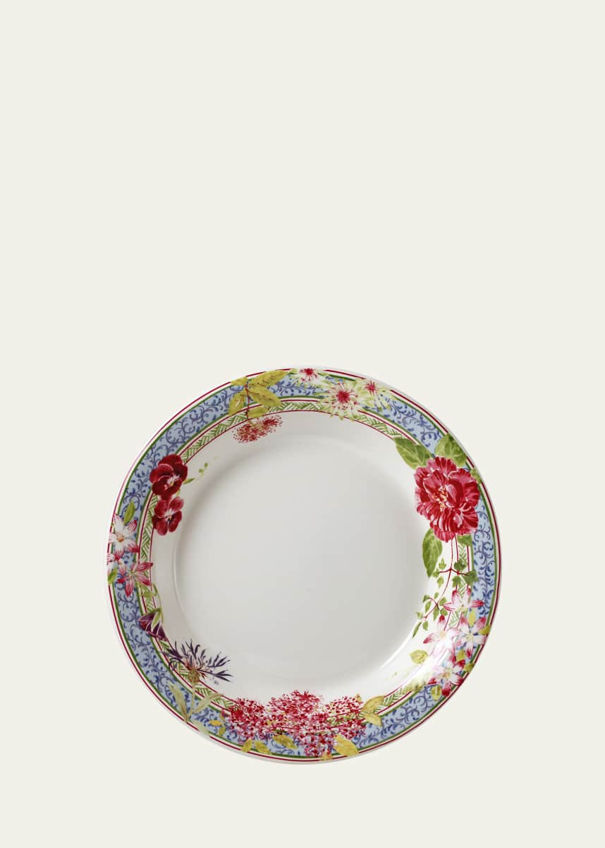 Gien Millefleurs Rim Soup Bowl