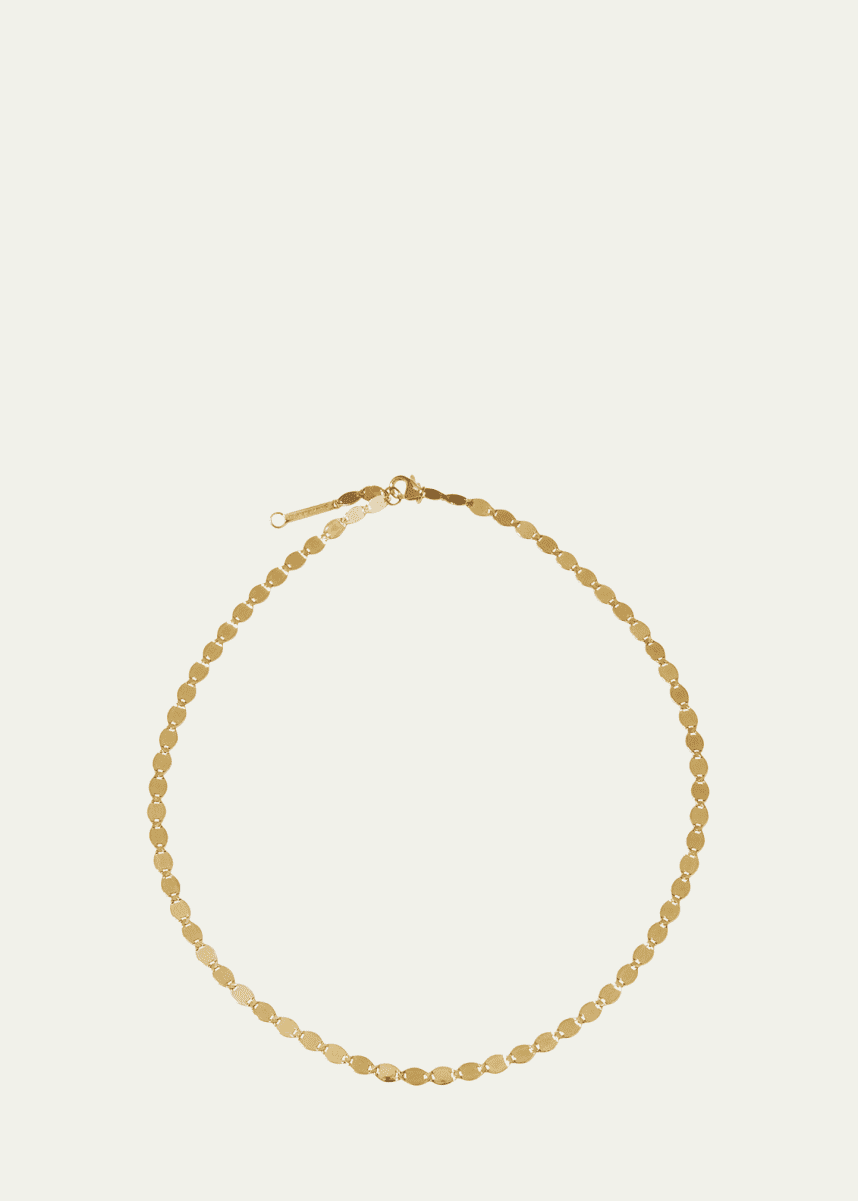 Lana 14k Large Nude Chain Choker Necklace