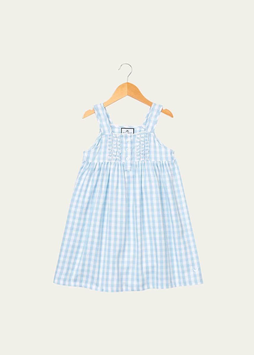 Petite Plume Charlotte Gingham Nightgown, Size 6M-14