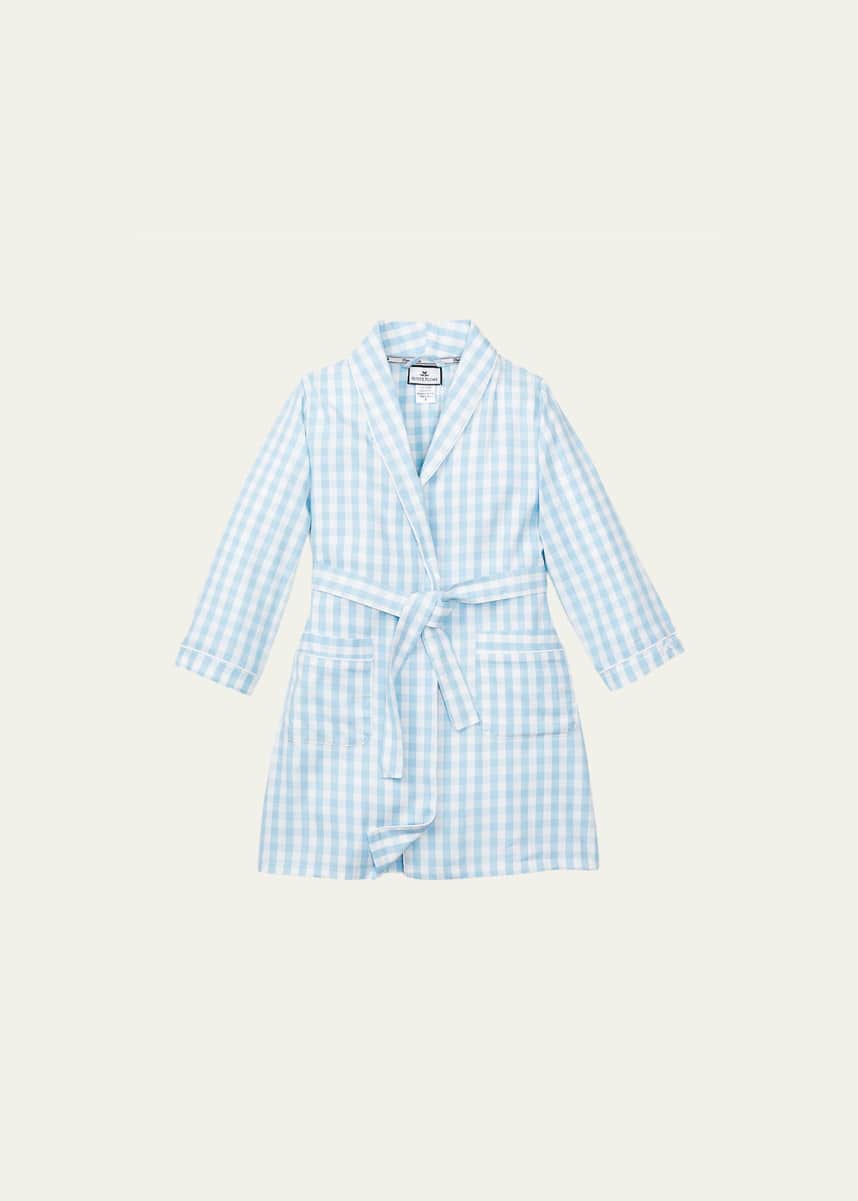 Petite Plume Gingham Robe, Size 2-14