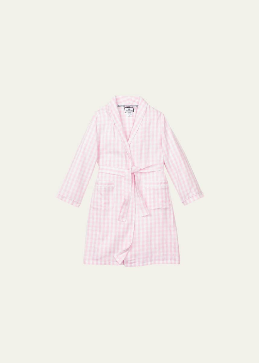 Petite Plume Gingham Robe, Size 2-14