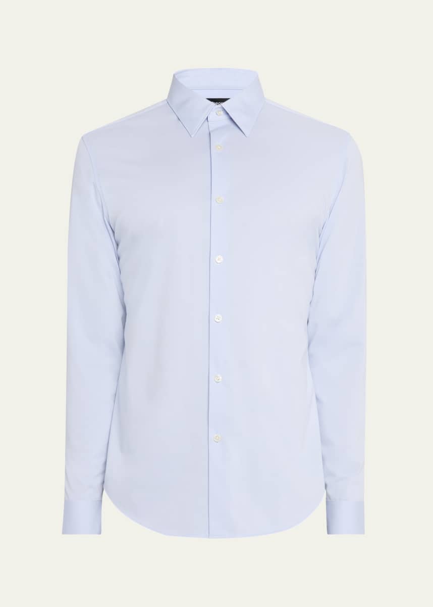 Theory Men's Sylvain Shirt in Structure Knit