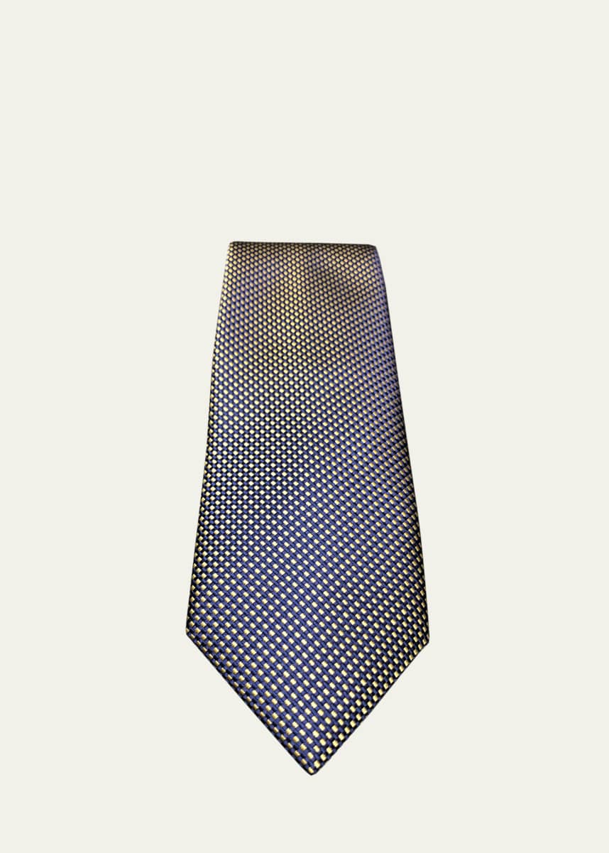 Charvet Men's Micro Basketweave Tie