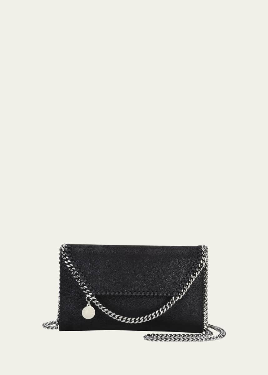 Stella McCartney Falabella Mini Vegan Leather Wallet on Chain