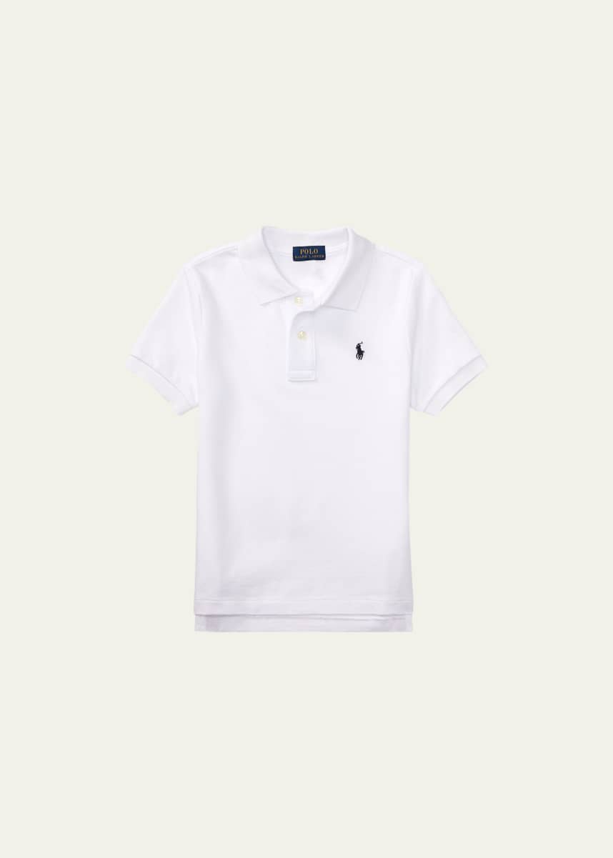 Ralph Lauren Childrenswear Short-Sleeve Logo Embroidery Polo Shirt, Size 2-7