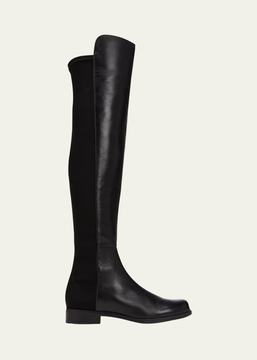 Stuart Weitzman 5050 Leather Over-the-Knee Boots