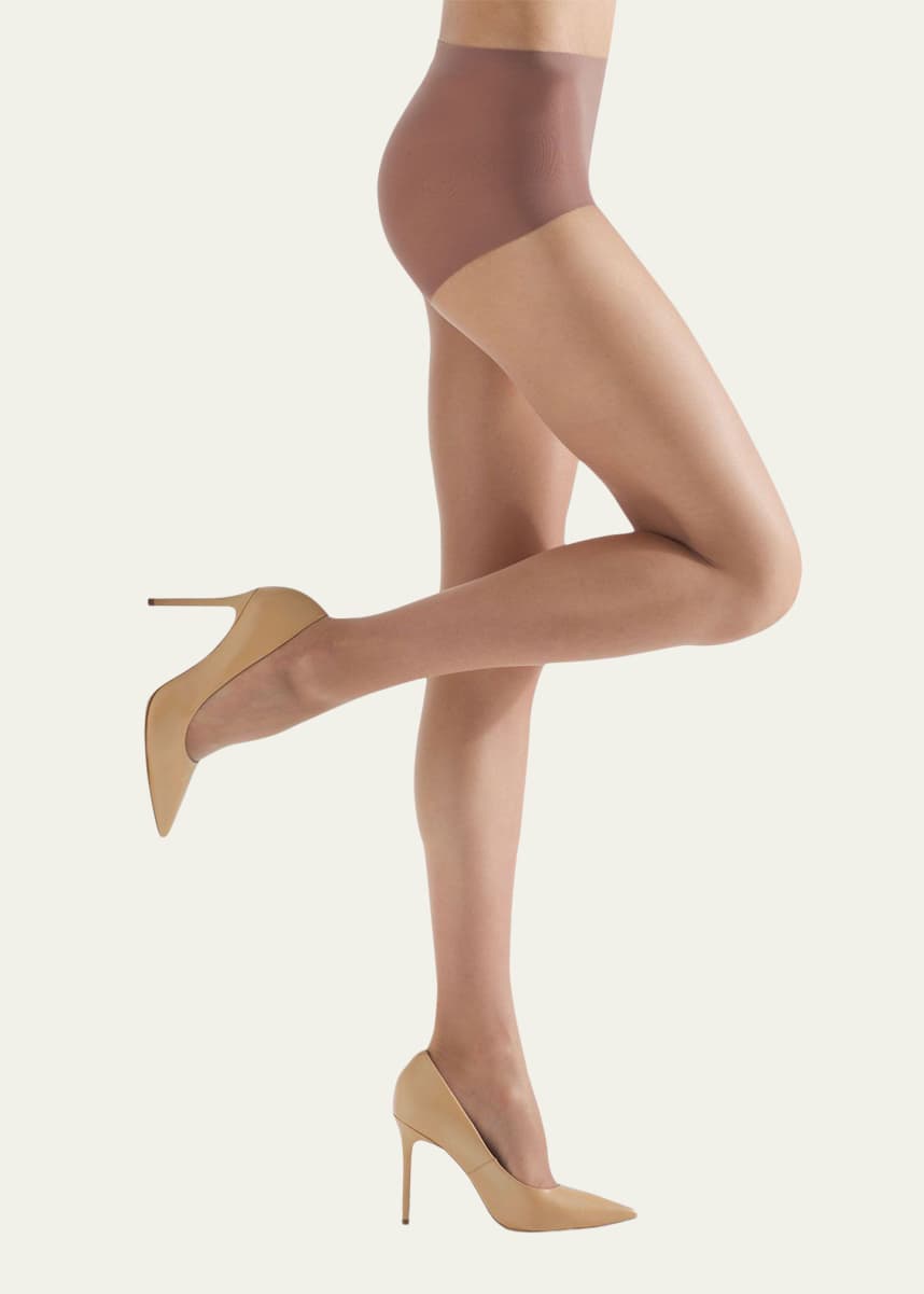 Natori 2-Pack Soft Suede Ultra Sheer Control-Top Tights