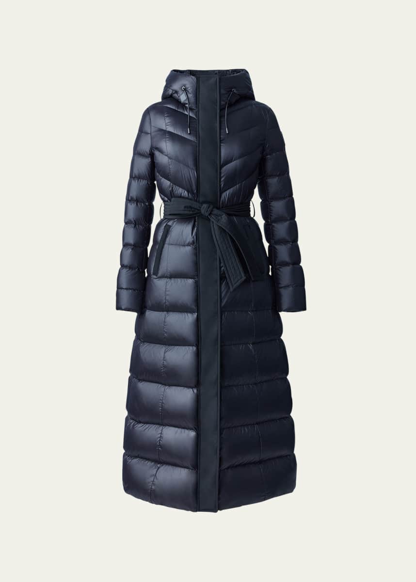 Mackage Calina Zip-Front A-Line Down Coat