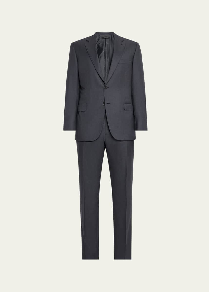 Brioni Men's Brunico Virgin Wool Two-Piece Suit