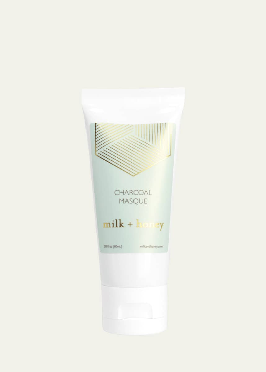 milk + honey Charcoal Masque, 2 oz /60 ml