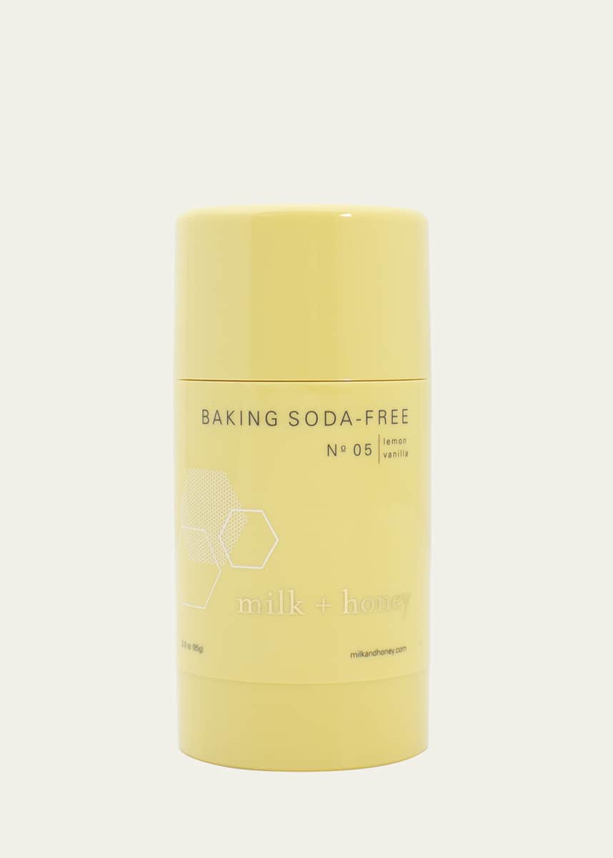 milk + honey Baking Soda Free Deodorant No.05 (Lemon, Vanilla), 2.6 oz/75 g