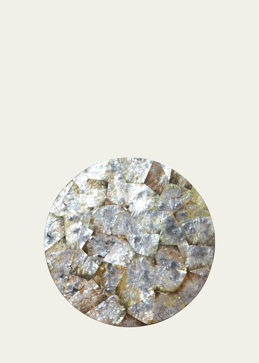 Von Gern Home Round Shell Placemat