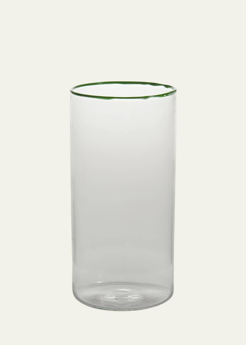 Tuttoattaccato Dark Green Highball Glass