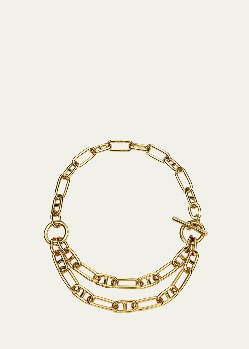 Ben-Amun Short Double-Chain Necklace