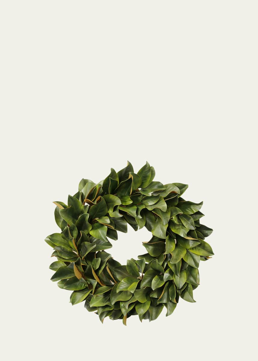 Jim Marvin 36" Magnolia Leaf Wreath