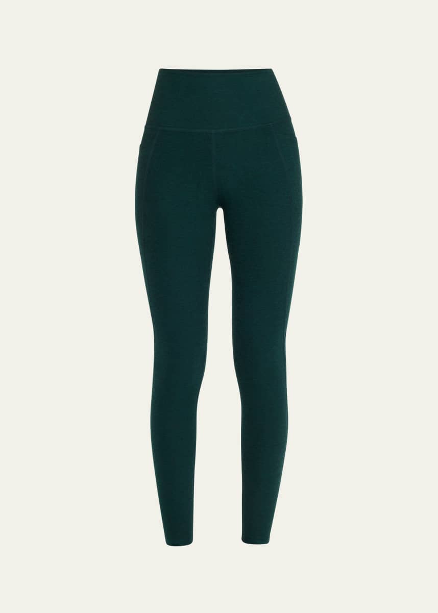 Beyond Yoga Out Of Pocket Space Dye High-Waist Mid Leggings