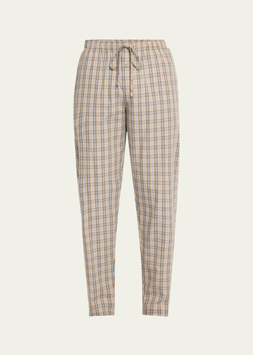 Hanro Men's Night Day Striped Lounge Pants