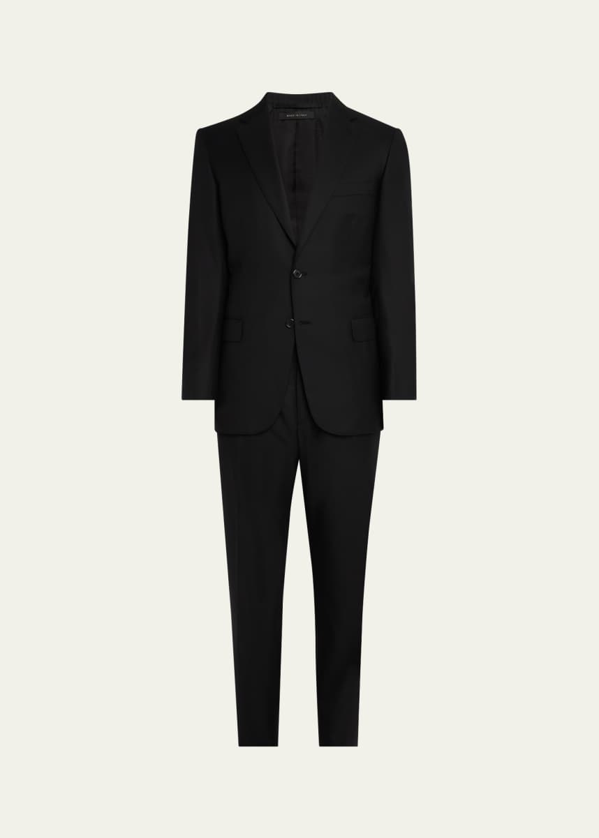 Brioni Men's Brunico Essential Virgin Wool Two-Piece Suit
