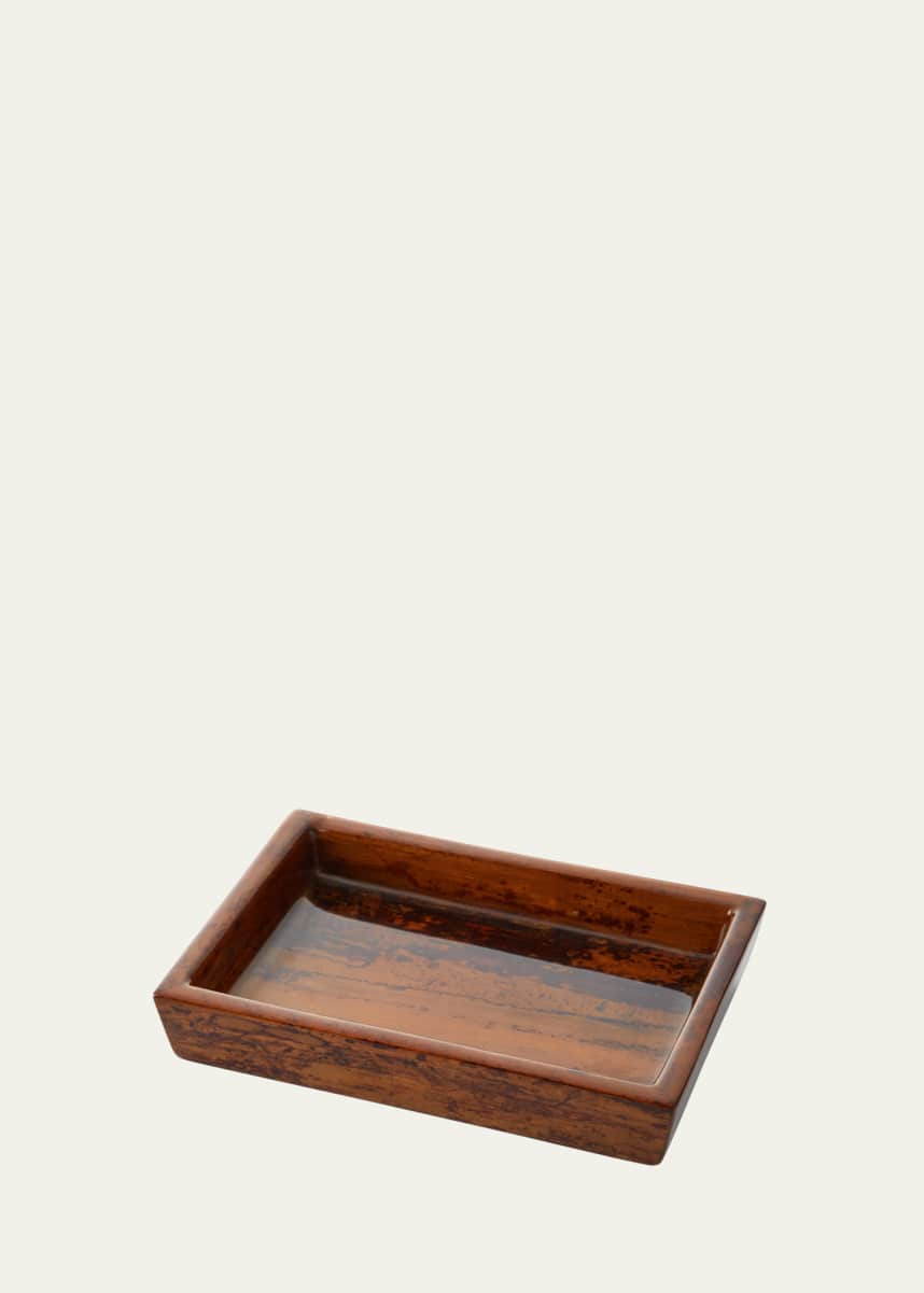 Pigeon and Poodle Varadero Dark Stain Soap Dish
