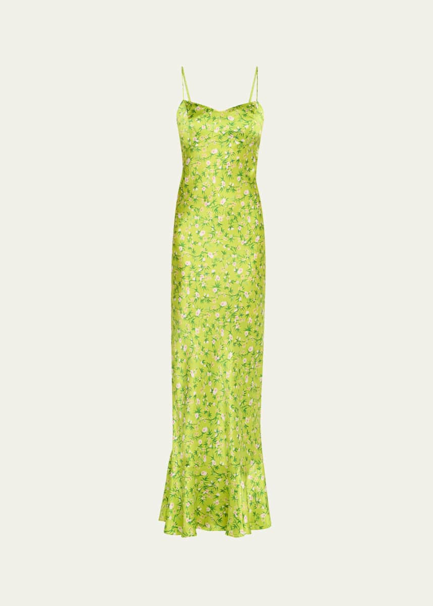 Saloni Mimi B Satin Dress