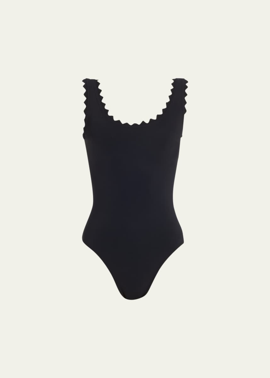 Magicsuit Goddess Ruched Wrap-Front One-Piece Swimsuit - Bergdorf Goodman