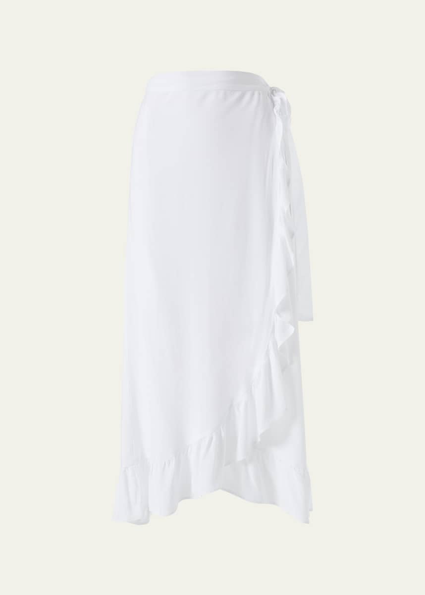 Melissa Odabash Danni Long Coverup Wrap Skirt