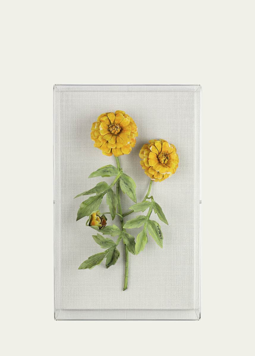Tommy Mitchell Marigold October Birth Flower Wall Art