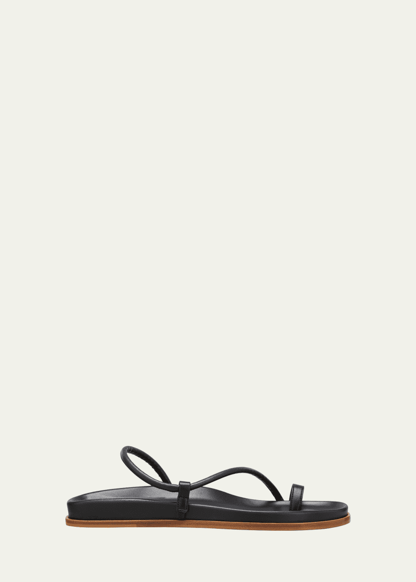 Emme Parsons Bari Naked Toe Ring Sandals