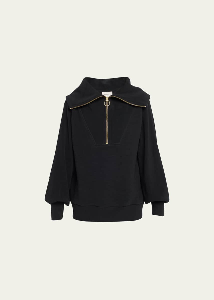 Varley Vine Oversized 1/2-Zip Pullover Sweatshirt
