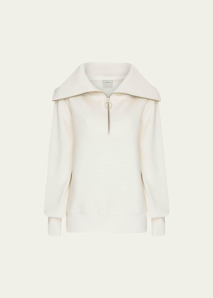 Varley Vine Oversized 1/2-Zip Pullover Sweatshirt