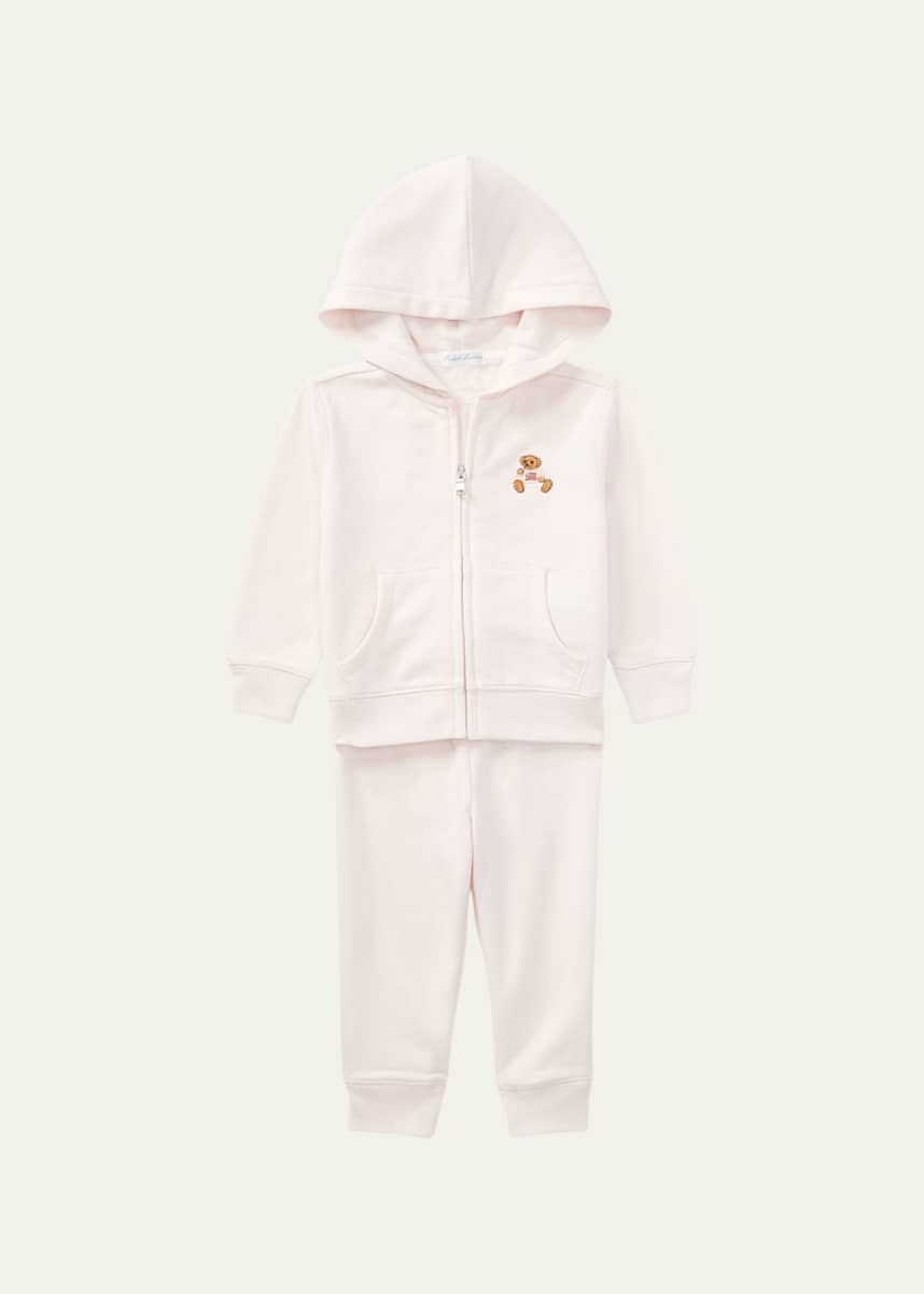 Ralph Lauren Childrenswear Atlantic French Terry Jogger Set, Size 3-24 Months