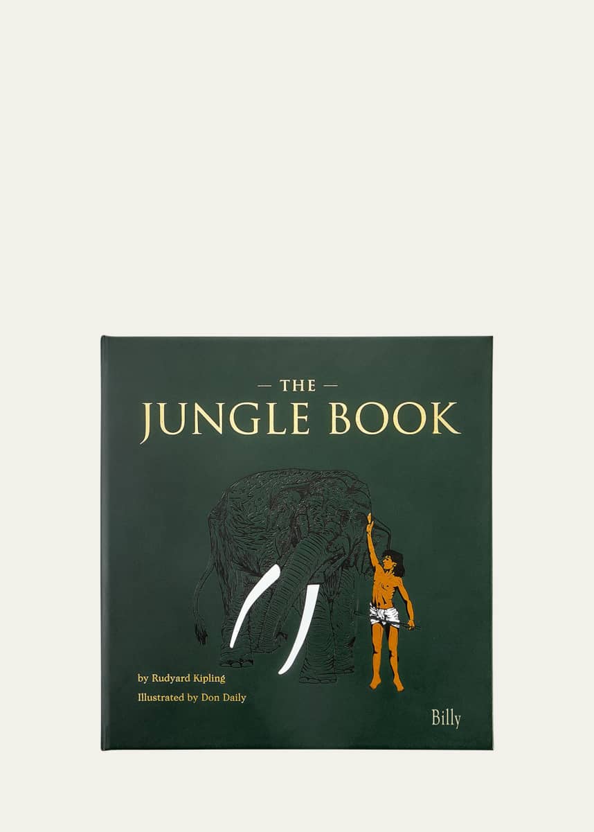 Graphic Image Personalized Leather Bound "The Jungle Book"