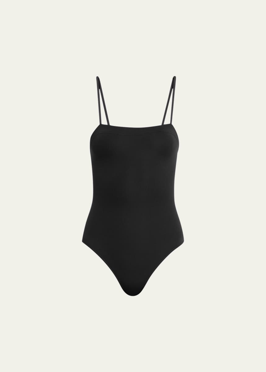 Eres Aquarelle One-Piece Swimsuit with Thin Straps