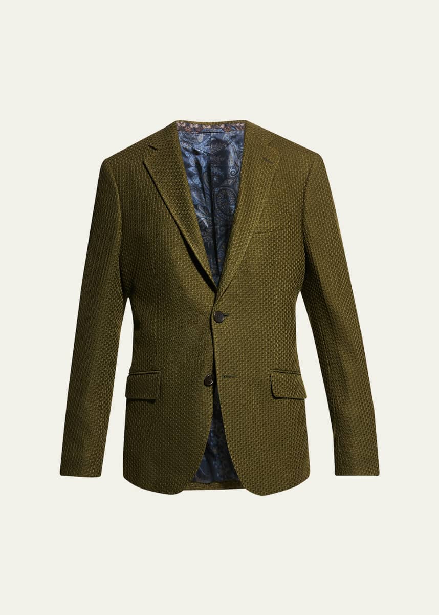 Etro Men's Basic Knit Blazer