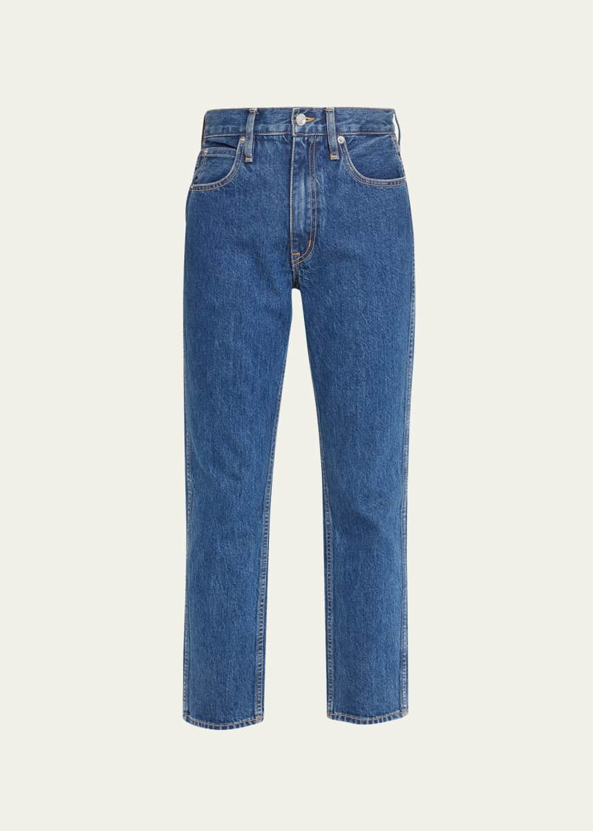 SLVRLAKE Virginia High-Rise Slim Tapered Jeans