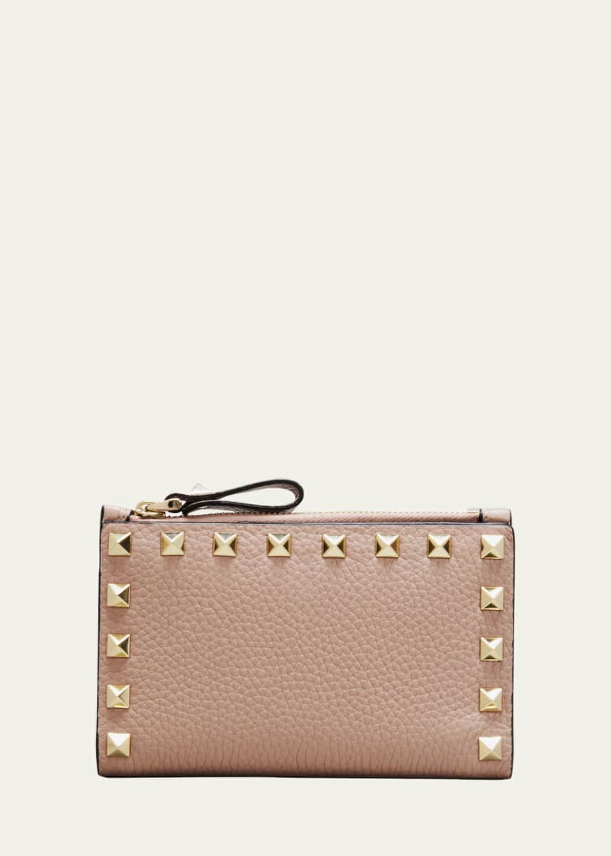 Valentino garavani vlogo soft hotsell grain leather flap wallet