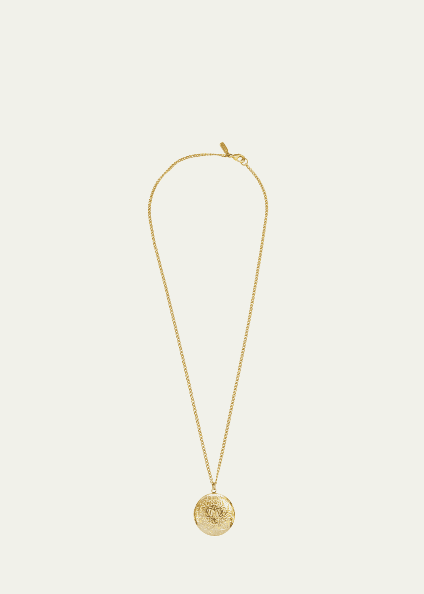 Ben-Amun Round Locket Necklace