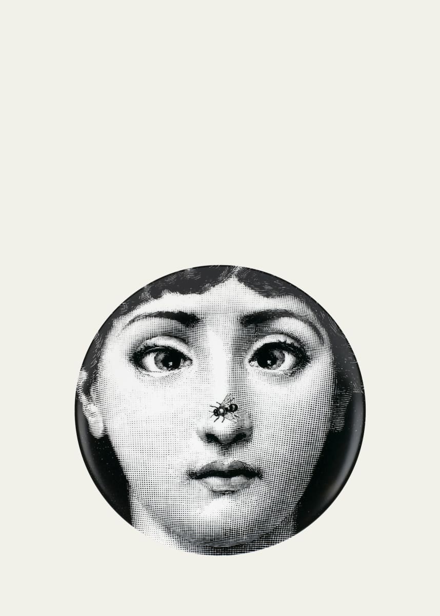 Fornasetti Tema E Variazioni n. 363 Bug on Nose Wall Plate