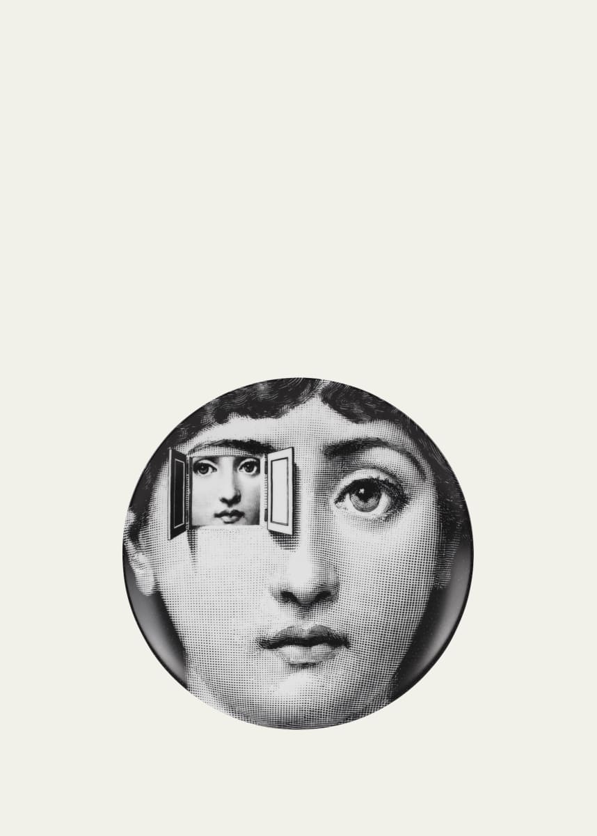 Fornasetti Tema E Variazioni n. 116 Eye of the Beholder Wall Plate