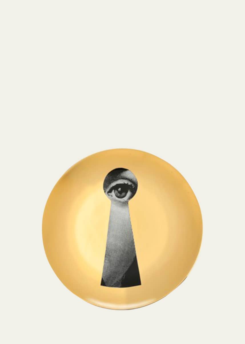 Fornasetti Tema E Variazioni n. 14 Keyhole Gold