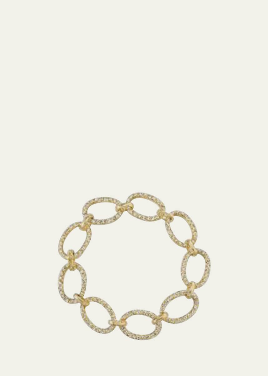 Irene Neuwirth 18k Yellow Gold 6.75" Large Link Bracelet