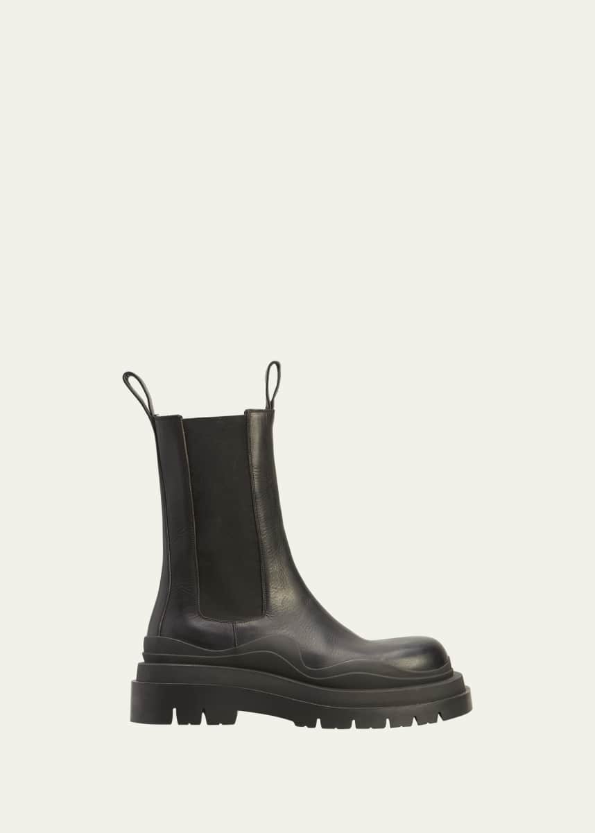 Designer chunky chelsea boots Clearance