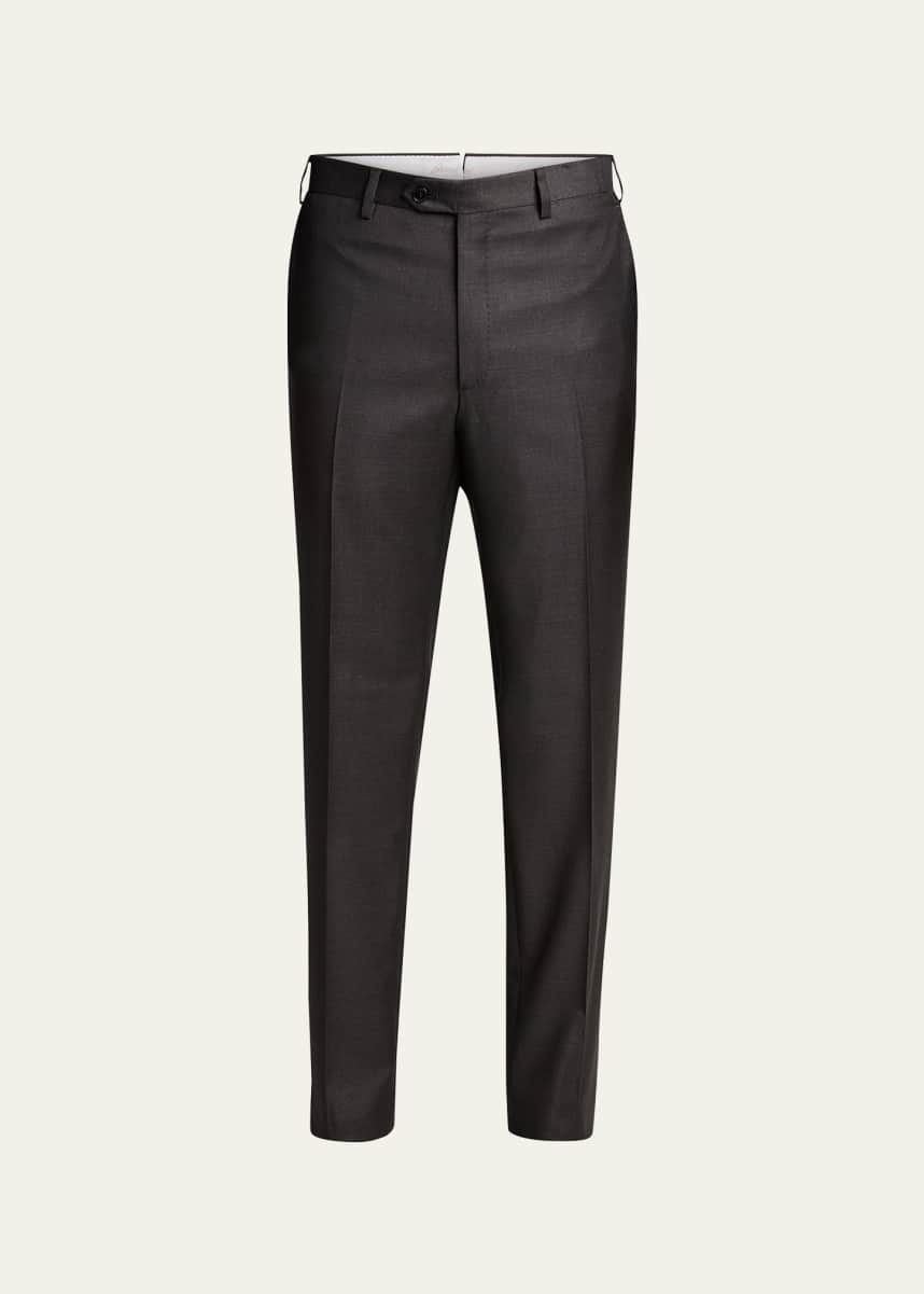 Brioni Men's Tigullio Wool Trousers