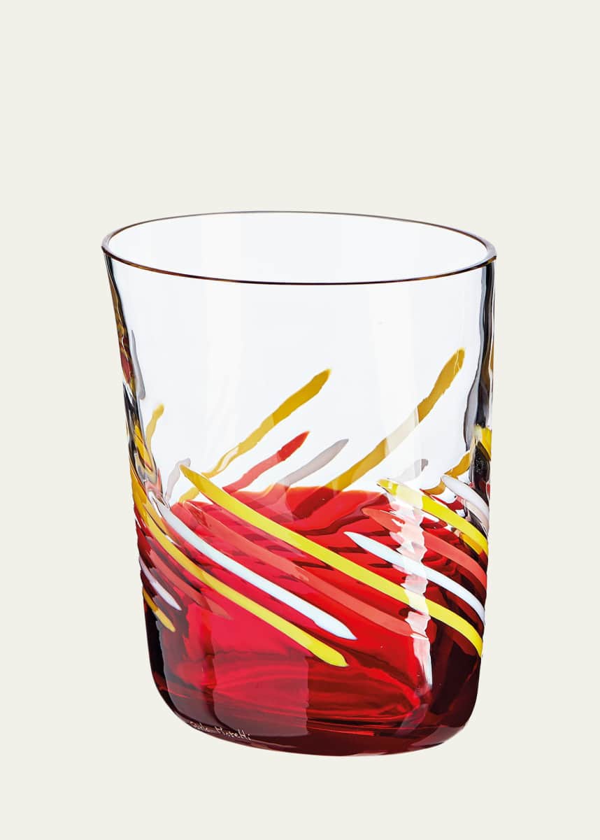Carlo Moretti Bora Red Drinking Glass